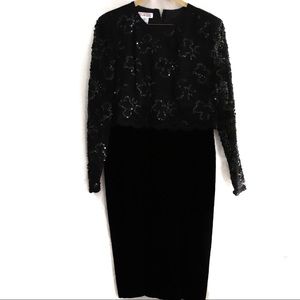 Talbots Black Formal Dress